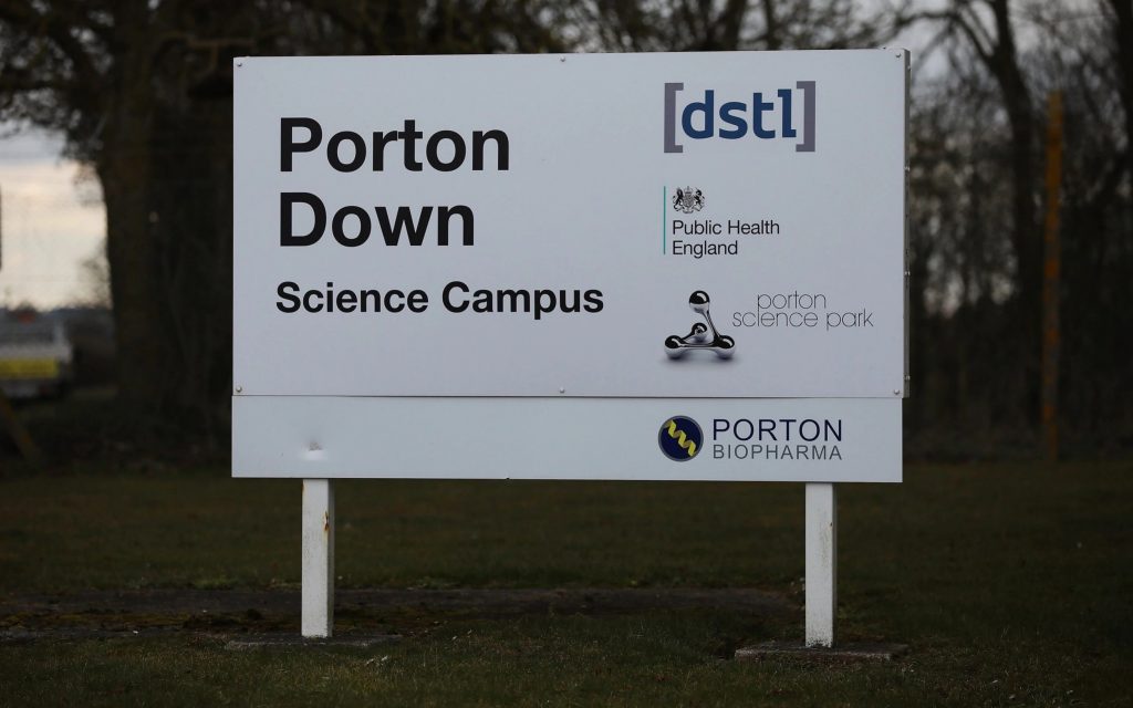 UK Porton Down study